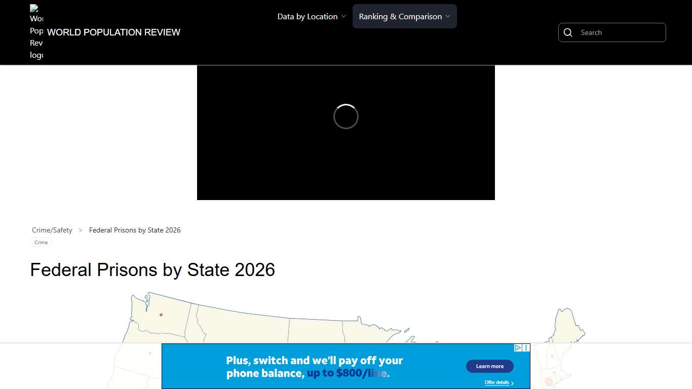Federal Prisons by State 2026